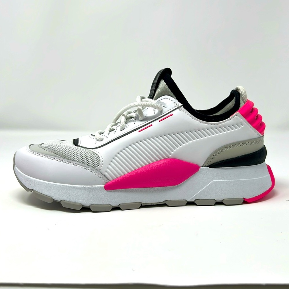 Puma Kids Sneakers - White, Pink, Gray